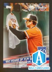 2019 Topps Opening Day 150 Years of Fun #YOF18 Cal Ripken Jr.